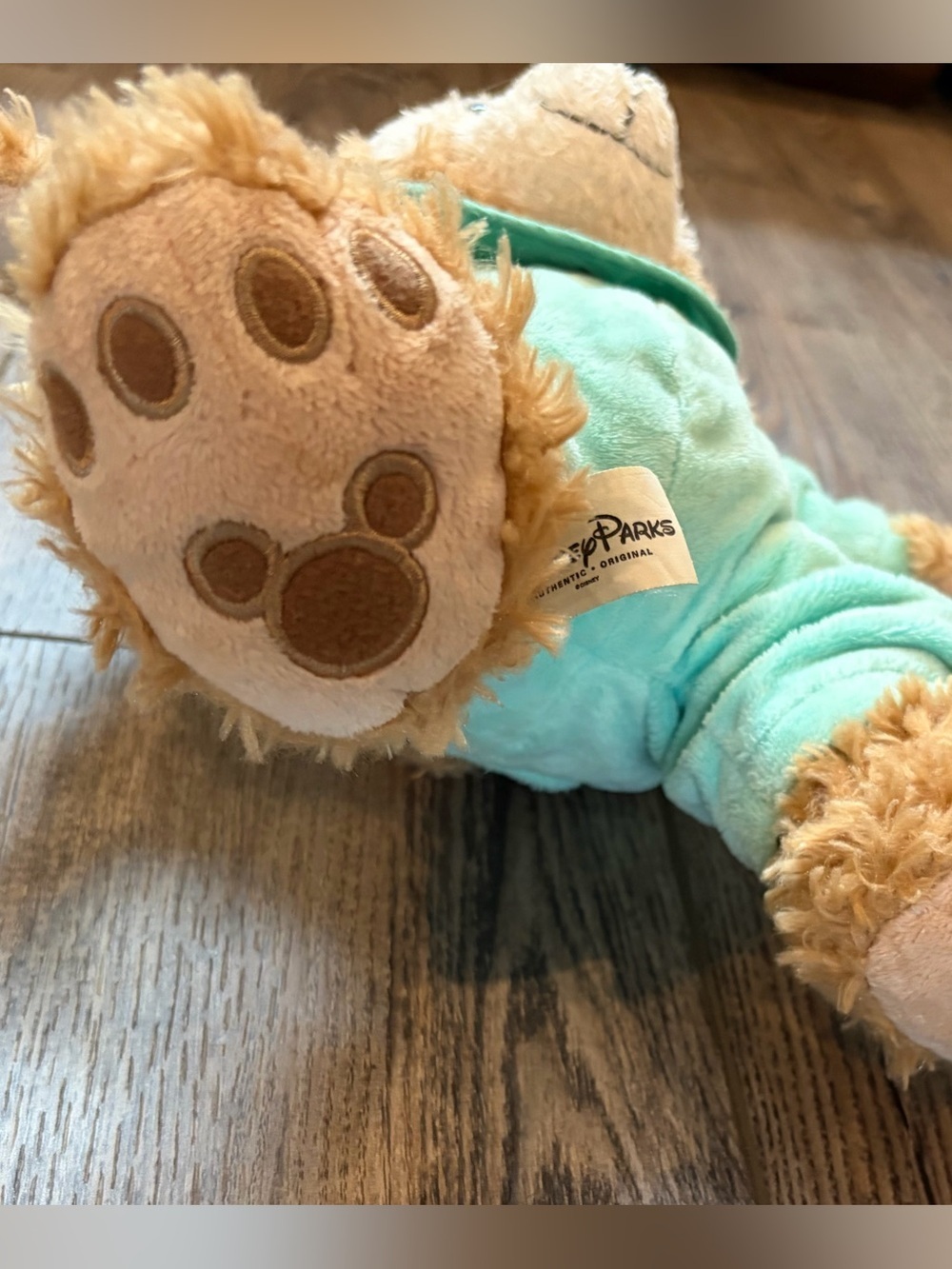 Duffy Bear Plush in Mint Green Outfit - Picture 4 of 8